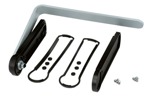 Stand kit ABF - 2 flat end covers with tilt stand