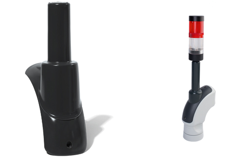 Accessory adaptors for fitting signal lights to arm joints and elbows